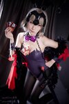[Cosplay] Cien 恩恩 - Black Jungle Bunny Girl Part 2 黑贞兔女郎 2