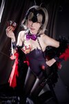 [Cosplay] Cien 恩恩 - Black Jungle Bunny Girl Part 2 黑贞兔女郎 2