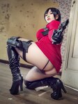 [Cosplay] 麻花麻花酱 生化危机 艾达王