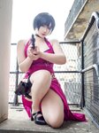 [Cosplay] 麻花麻花酱 生化危机 艾达王