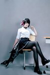 [Cosplay] 半半子 EllenJoe 鲨魚妹