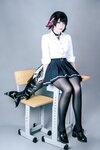 [Cosplay] 半半子 EllenJoe 鲨魚妹