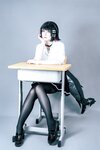 [Cosplay] 半半子 EllenJoe 鲨魚妹