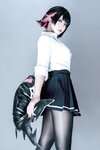 [Cosplay] 半半子 EllenJoe 鲨魚妹