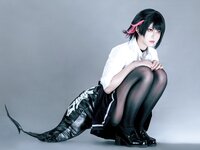 [Cosplay] 半半子 EllenJoe 鲨魚妹