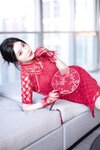 [Cosplay] 杨晨晨Yome 新春旗袍