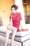 [Cosplay] 杨晨晨Yome 新春旗袍