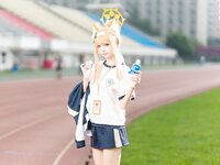 [Cosplay] 艾西aiwest 碧蓝档案 伊落玛丽 体操服