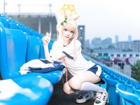 [Cosplay] 艾西aiwest 碧蓝档案 伊落玛丽 体操服