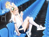 [Cosplay] 艾西aiwest 碧蓝档案 伊落玛丽 体操服