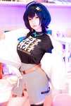[Cosplay] Potato Godzilla Belle Zenless Zone Zero