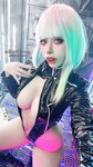 [Cosplay] Byoru Lucy latex suit Cyperpunk