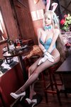[Cosplay] Wenmei 雯妹不讲道理 - Asuna Ichinose bunny girl 一之濑明日奈兔女郎