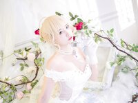 [Cosplay] Nisa 二佐 - Bride 花嫁