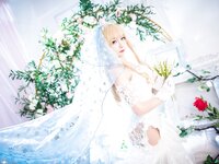[Cosplay] Nisa 二佐 - Bride 花嫁