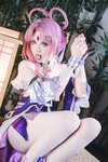 [Cosplay] Astra 雪晴 - Collapse Star Dome Railway Fu Xuan 崩坏星穹铁道 符玄