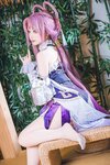 [Cosplay] Astra 雪晴 - Collapse Star Dome Railway Fu Xuan 崩坏星穹铁道 符玄