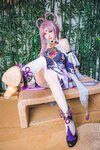 [Cosplay] Astra 雪晴 - Collapse Star Dome Railway Fu Xuan 崩坏星穹铁道 符玄