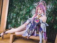 [Cosplay] Astra 雪晴 - Collapse Star Dome Railway Fu Xuan 崩坏星穹铁道 符玄
