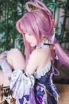 [Cosplay] Astra 雪晴 - Collapse Star Dome Railway Fu Xuan 崩坏星穹铁道 符玄