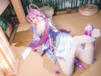 [Cosplay] Astra 雪晴 - Collapse Star Dome Railway Fu Xuan 崩坏星穹铁道 符玄