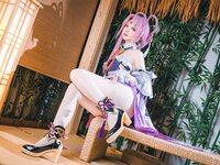 [Cosplay] Astra 雪晴 - Collapse Star Dome Railway Fu Xuan 崩坏星穹铁道 符玄