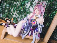 [Cosplay] Astra 雪晴 - Collapse Star Dome Railway Fu Xuan 崩坏星穹铁道 符玄