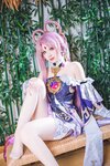 [Cosplay] Astra 雪晴 - Collapse Star Dome Railway Fu Xuan 崩坏星穹铁道 符玄