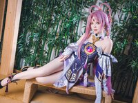 [Cosplay] Astra 雪晴 - Collapse Star Dome Railway Fu Xuan 崩坏星穹铁道 符玄