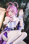 [Cosplay] Astra 雪晴 - Collapse Star Dome Railway Fu Xuan 崩坏星穹铁道 符玄