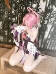 [Cosplay] Astra 雪晴 - Collapse Star Dome Railway Fu Xuan 崩坏星穹铁道 符玄