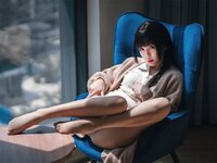 [Cosplay] 轩萧学姐 肉丝家妻