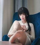 [Cosplay] 轩萧学姐 肉丝家妻