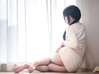 [Cosplay] 轩萧学姐 肉丝家妻