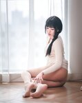 [Cosplay] 轩萧学姐 肉丝家妻