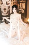 [XR Uncensored] 金小依 - 白色情趣内衣内购版