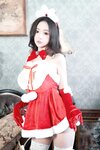 [Cosplay] 王馨瑶Yanni 圣诞服装