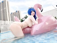 [Cosplay] rioko凉凉子 圣姨泳装