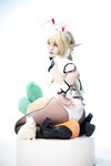 [Cosplay] G44 不会受伤 - Shuilan'er bunny girl 水兰儿兔女郎