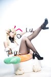 [Cosplay] G44 不会受伤 - Shuilan'er bunny girl 水兰儿兔女郎