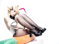 [Cosplay] G44 不会受伤 - Shuilan'er bunny girl 水兰儿兔女郎
