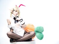 [Cosplay] G44 不会受伤 - Shuilan'er bunny girl 水兰儿兔女郎