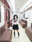 [Cosplay] 日奈娇 列车JK