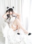 [Cosplay] 白烨 白猫透明女仆