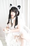 [Cosplay] 白烨 白猫透明女仆