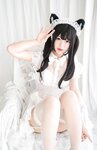 [Cosplay] 白烨 白猫透明女仆