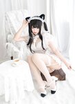 [Cosplay] 白烨 白猫透明女仆