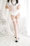 [Cosplay] 白烨 白猫透明女仆