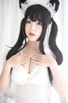 [Cosplay] 白烨 白猫透明女仆
