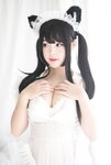 [Cosplay] 白烨 白猫透明女仆